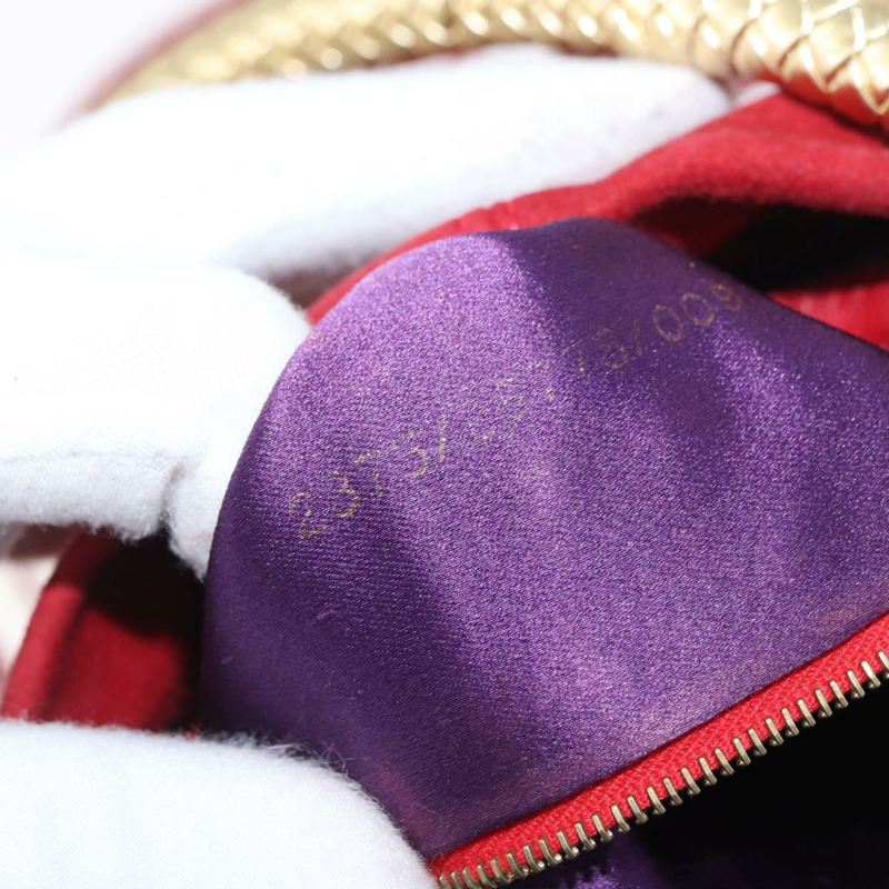 【日本直送】FENDI 手提包 麂皮 兩用 紅色 金色 正品 171482V-11