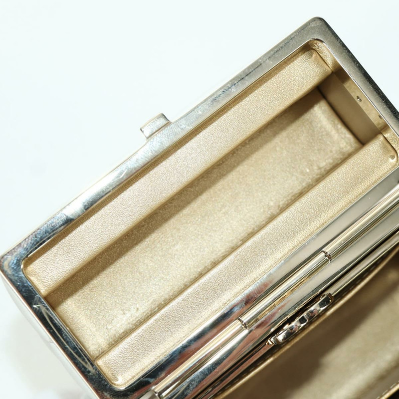 【日本直送】香奈兒 (CHANEL) 絎縫鏈條肩背包，羊皮材質，白色，金色，CC標誌，正品編號 173442SAM-8