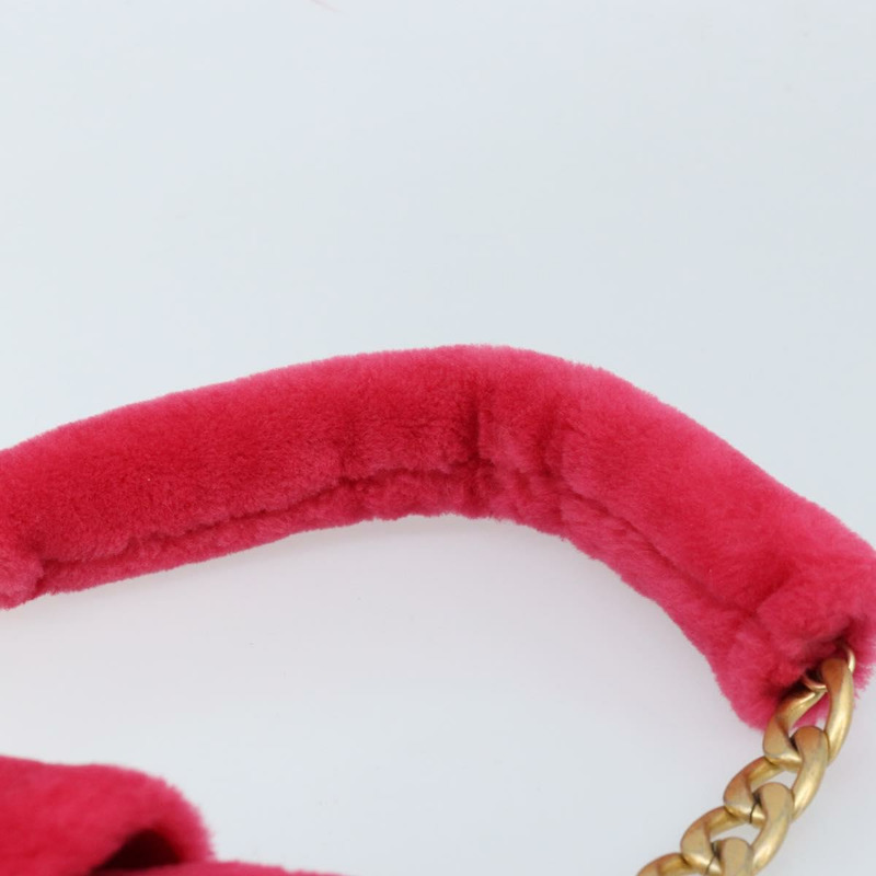 【日本直送】香奈兒 (CHANEL) 絎縫鏈條肩背包，粉紅色金色雙C標誌，貨號 LNZ158SM-13