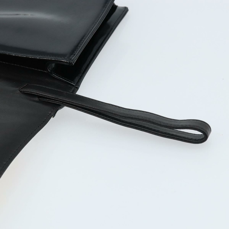 【日本直送】香奈兒 Mademoiselle 手拿包，漆皮材質，銀色多色 CC 標誌，貨號 171544V-8