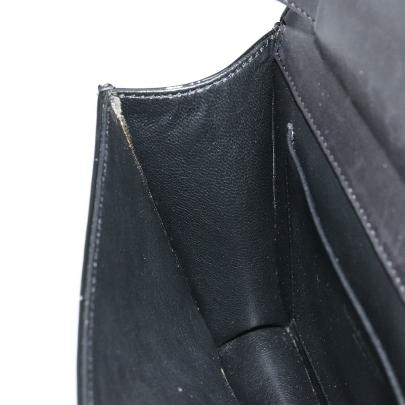 【日本直送】香奈兒 Mademoiselle 手拿包，漆皮材質，銀色多色 CC 標誌，貨號 171544V-18