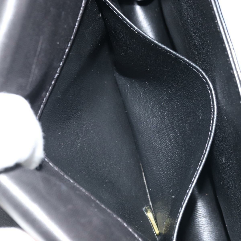 【日本直送】香奈兒 Mademoiselle 手拿包，漆皮材質，銀色多色 CC 標誌，貨號 171544V-19