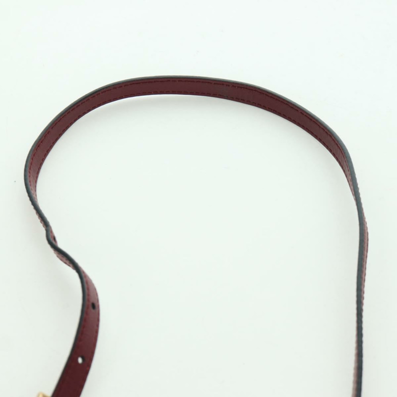 【日本直送】PRADA 單肩包 Safiano 皮革 波爾多金 Auth 173319V-13