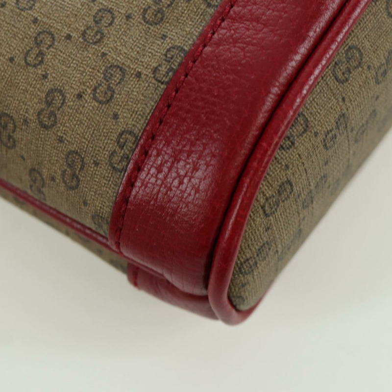 【日本直送】GUCCI GUCCI × Doraemon Micro GG Supreme Bag PVC 米色金色 647801 正品 LNZ389SM-8