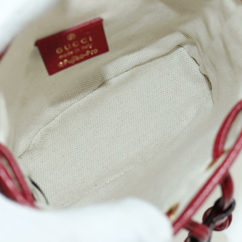 【日本直送】GUCCI GUCCI × Doraemon Micro GG Supreme Bag PVC 米色金色 647801 正品 LNZ389SM-9