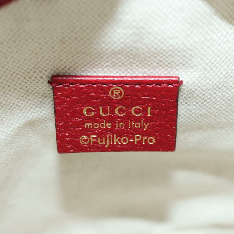 【日本直送】GUCCI GUCCI × Doraemon Micro GG Supreme Bag PVC 米色金色 647801 正品 LNZ389SM-19