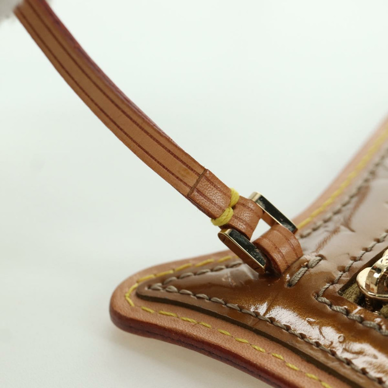 【日本直送】路易威登 Vernis Comte De Feu 貓頭鷹手拿包 青銅色 M92268 正品 172440V-18