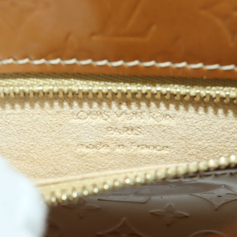 【日本直送】路易威登 Vernis Comte De Feu 貓頭鷹手拿包 青銅色 M92268 正品 172440V-24