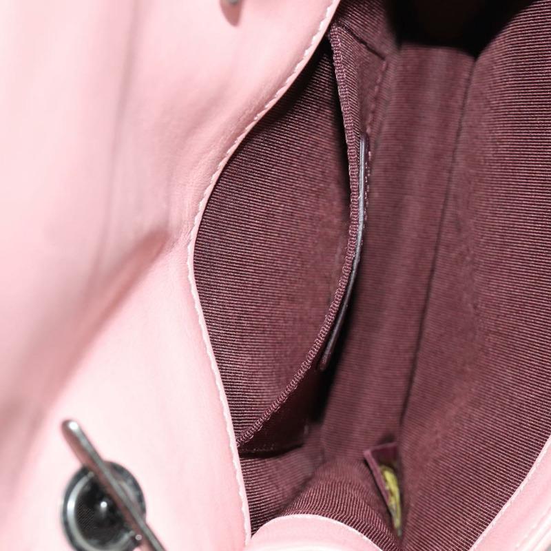 【日本直送】香奈兒 (CHANEL) Matelasse Lego Boy 鏈條單肩包，羊皮材質，粉紅色，CC標誌，正品編號 172559SAM-26