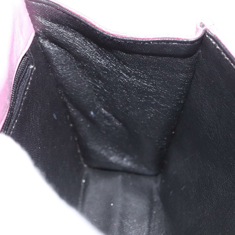 【日本直送】香奈兒 (CHANEL) 絎縫鏈條山茶花單背包 粉紅金色雙C標誌 Auth 172461V-23