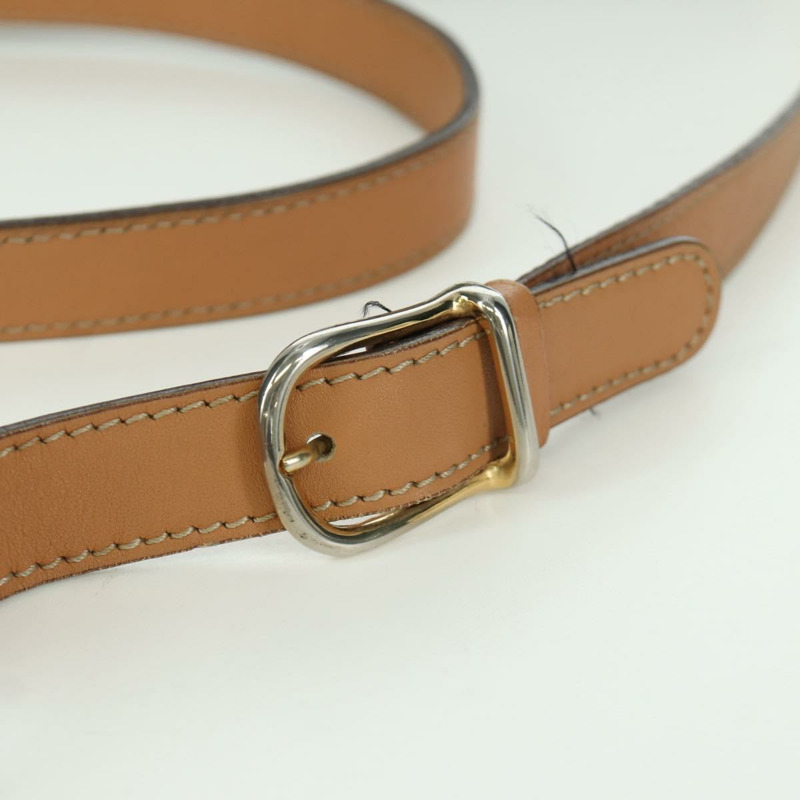 【日本直送】CELINE Macadam帆布肩背包 PVC皮革 棕色 金色 正品 am10907V-7