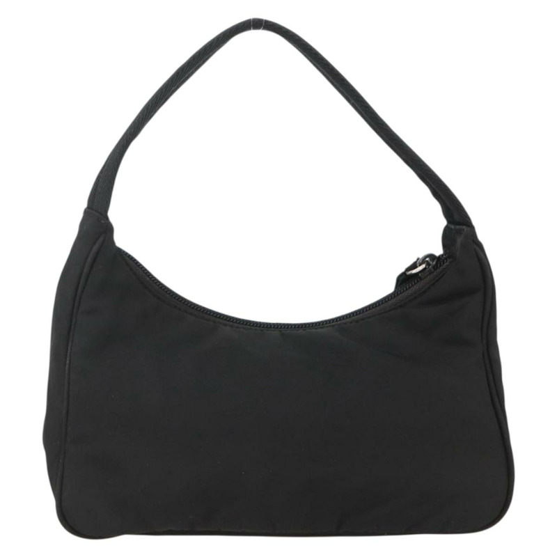 【日本直送】PRADA 手提包 尼龍 黑色 銀色 正品 ARZ390A-1