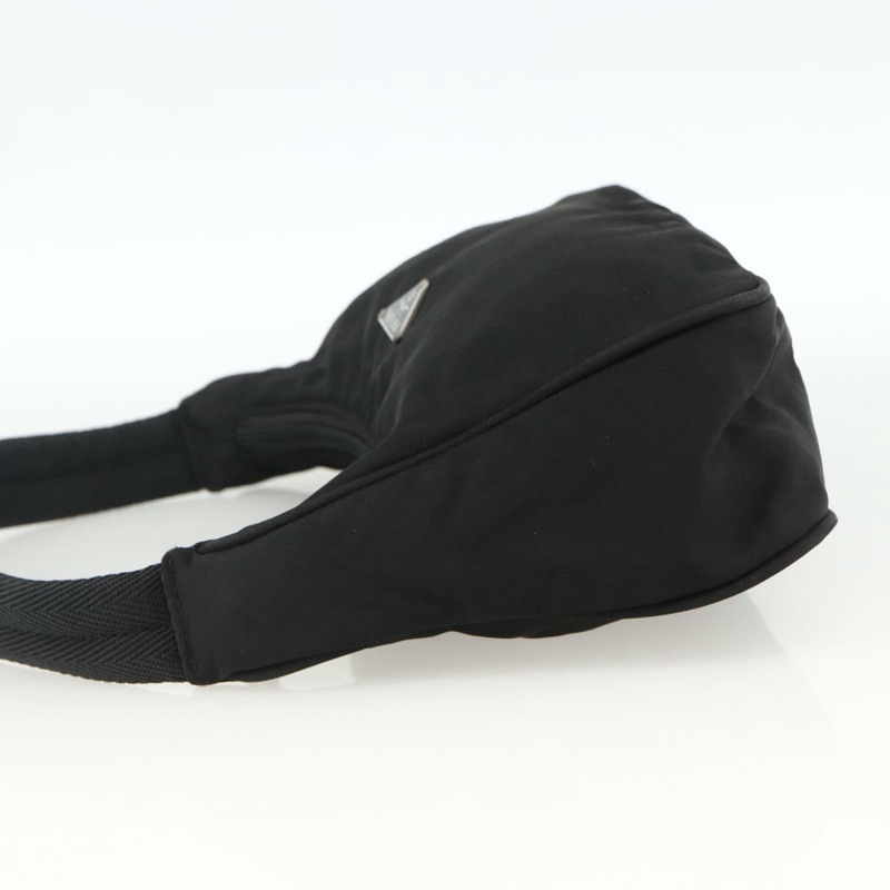 【日本直送】PRADA 手提包 尼龍 黑色 銀色 正品 ARZ390A-2