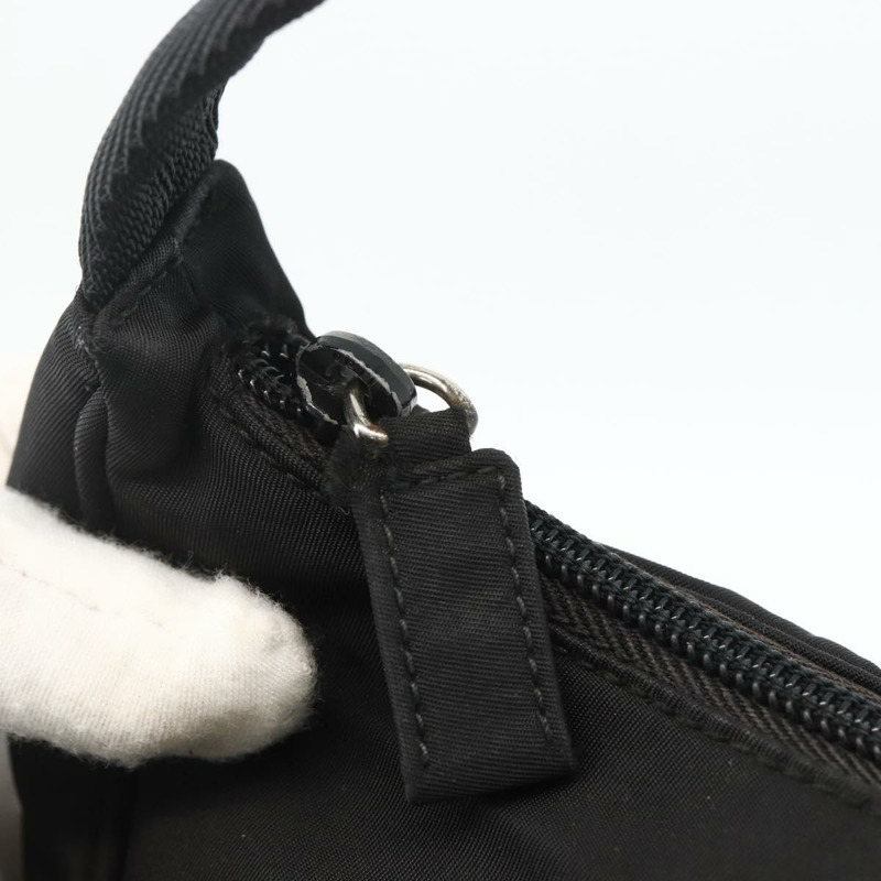 【日本直送】PRADA 手提包 尼龍 黑色 銀色 正品 ARZ390A-8