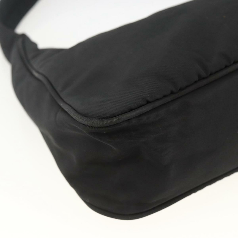 【日本直送】PRADA 手提包 尼龍 黑色 銀色 正品 ARZ390A-16