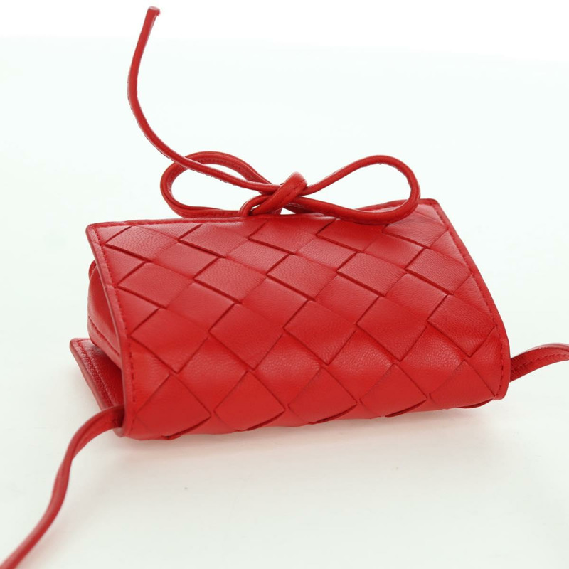 【日本直送】BOTTEGA VENETA INTRECCIATO 肩包 皮革 紅色 正品 LNZ551V-5
