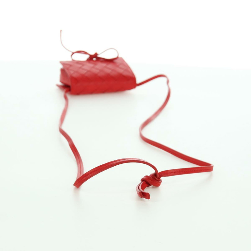 【日本直送】BOTTEGA VENETA INTRECCIATO 肩包 皮革 紅色 正品 LNZ551V-6