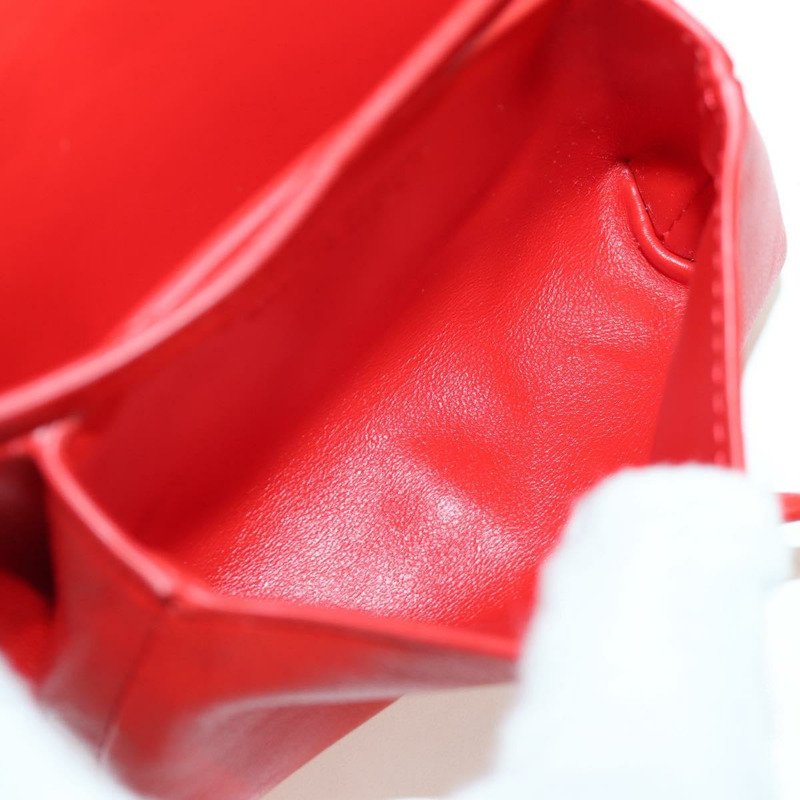 【日本直送】BOTTEGA VENETA INTRECCIATO 肩包 皮革 紅色 正品 LNZ551V-9