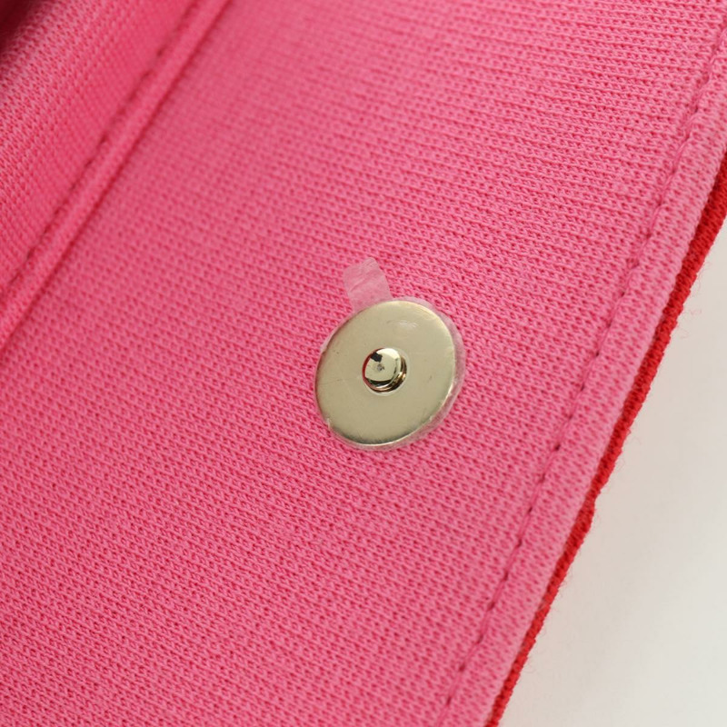 【日本直送】香奈兒 (CHANEL) 絎縫鏈條肩背包 棉質 紅色 金色 CC 標誌 Auth bs33822SAM-19