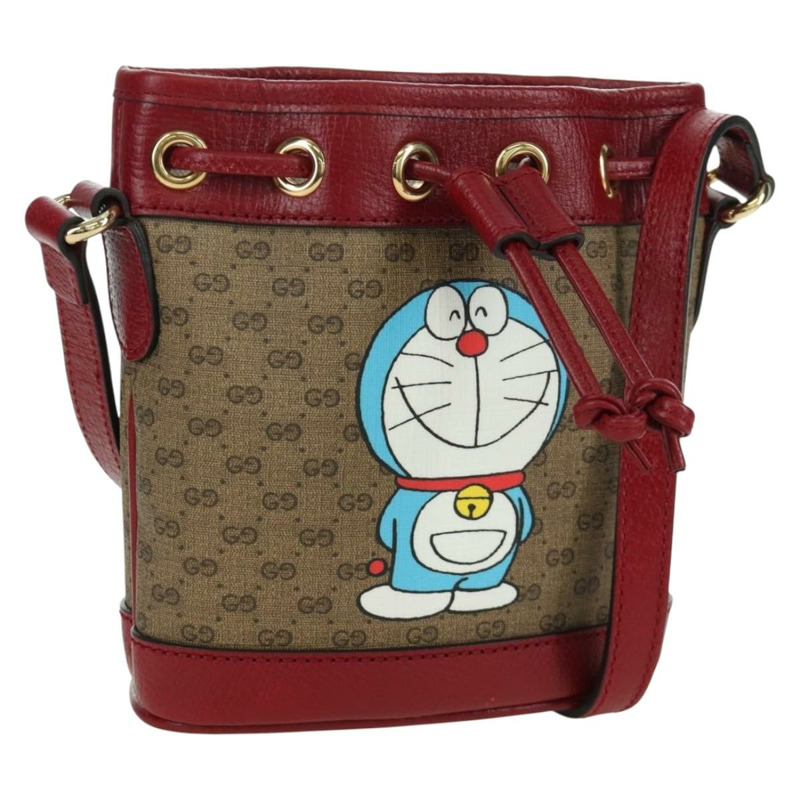 【日本直送】GUCCI Micro GG Supreme Fujiko-Pro 手提包 PVC 米色 金色 647801 正品 LNZ989SAM-0