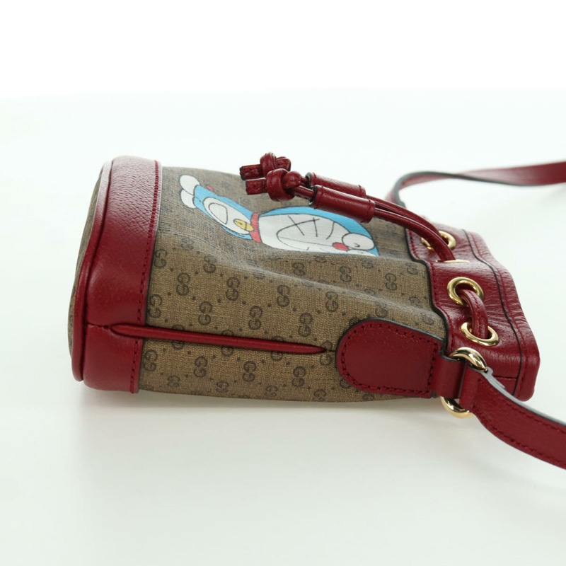 【日本直送】GUCCI Micro GG Supreme Fujiko-Pro 手提包 PVC 米色 金色 647801 正品 LNZ989SAM-4