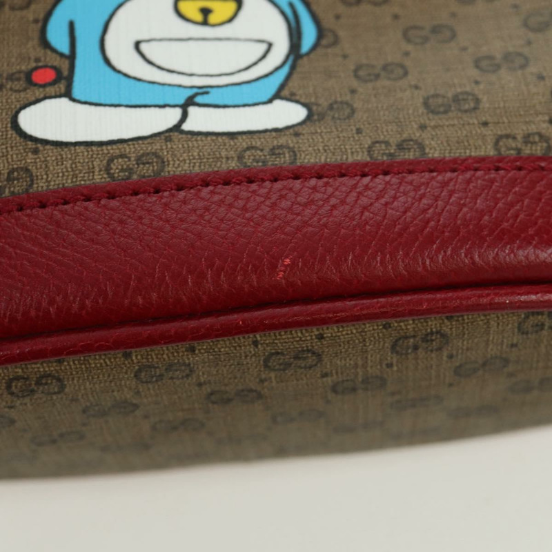 【日本直送】GUCCI Micro GG Supreme Fujiko-Pro 手提包 PVC 米色 金色 647801 正品 LNZ989SAM-6