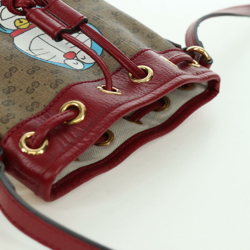 【日本直送】GUCCI Micro GG Supreme Fujiko-Pro 手提包 PVC 米色 金色 647801 正品 LNZ989SAM-7