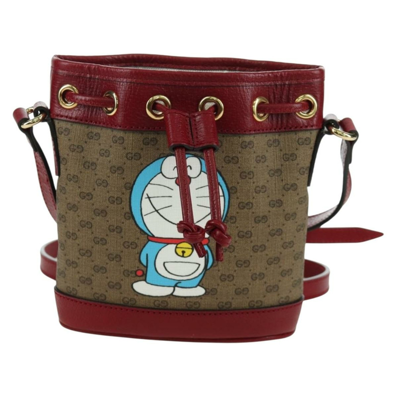 【日本直送】GUCCI Micro GG Supreme Fujiko-Pro 手提包 PVC 米色 金色 647801 正品 LNZ989SAM-12