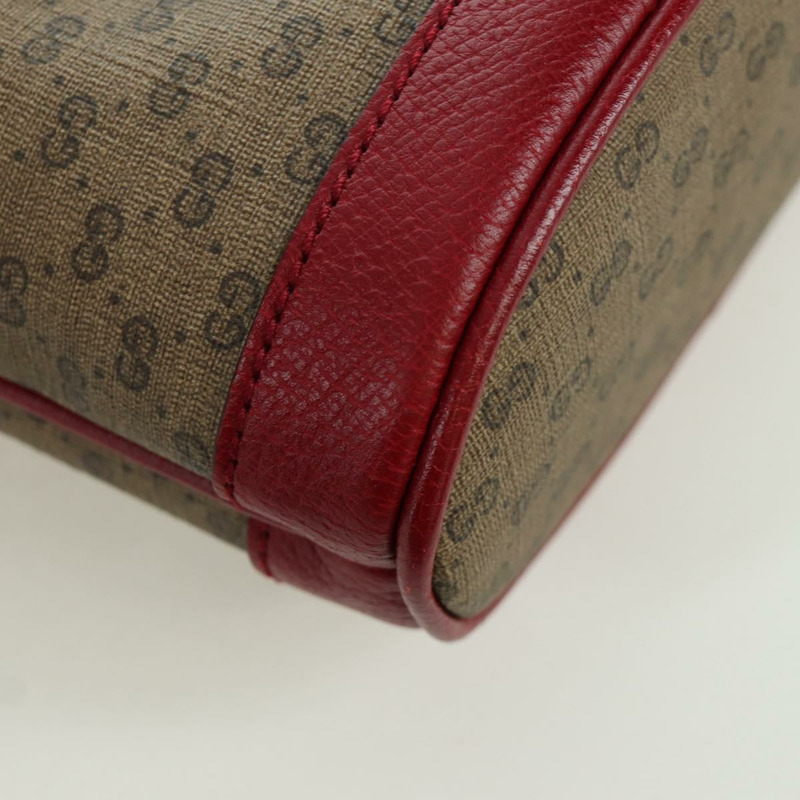 【日本直送】GUCCI Micro GG Supreme Fujiko-Pro 手提包 PVC 米色 金色 647801 正品 LNZ989SAM-15