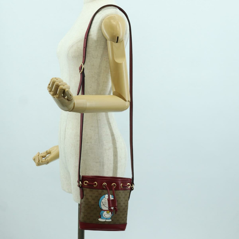 【日本直送】GUCCI Micro GG Supreme Fujiko-Pro 手提包 PVC 米色 金色 647801 正品 LNZ989SAM-23