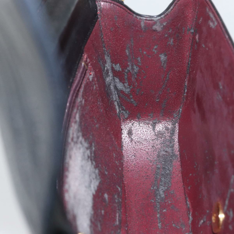 【日本直送】香奈兒半月形鏈條肩背包，羊皮材質，黑色，金色，CC標誌，正品，BSZ402-21