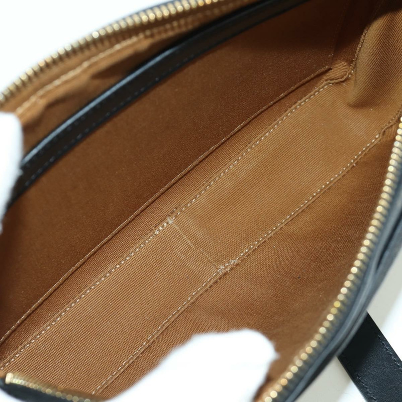 【日本直送】CELINE Triomphe 中型斜背包/肩背包 PVC 黑色金色 正品 ARZ678SAM-9