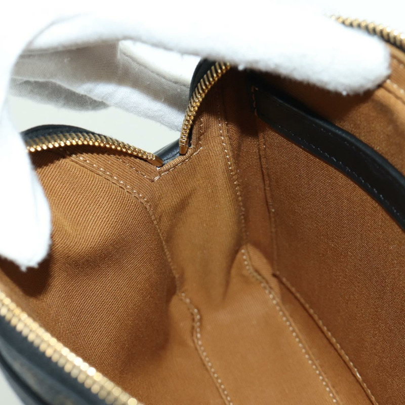 【日本直送】CELINE Triomphe 中型斜背包/肩背包 PVC 黑色金色 正品 ARZ678SAM-22