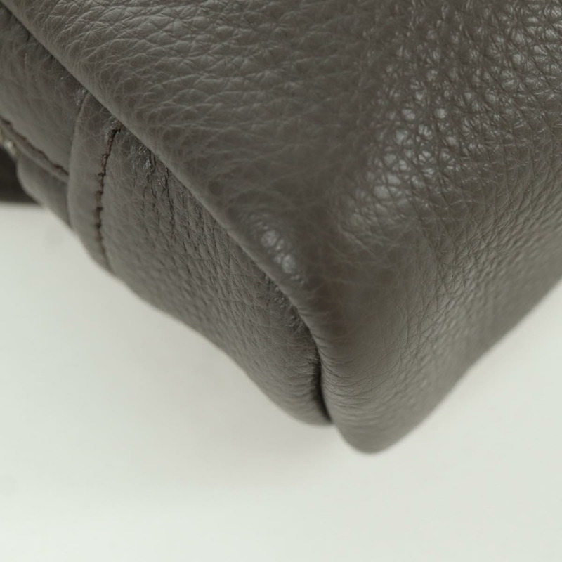 【日本直送】PRADA Vitterodino 肩背包，皮革，灰色/銀色，2VH184，正品 ARZ688SAM-8