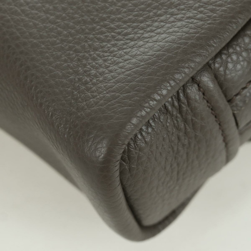 【日本直送】PRADA Vitterodino 肩背包，皮革，灰色/銀色，2VH184，正品 ARZ688SAM-14