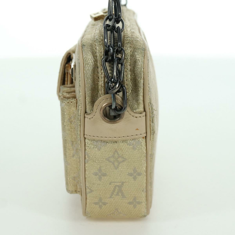 【日本直送】路易威登 Monogram Shine 鏈條 McKenna 手袋 銀色 M92362 LV 正品 LNZ672V-2