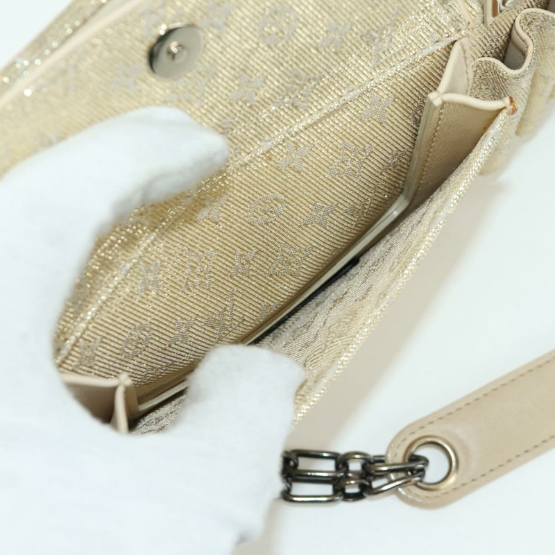 【日本直送】路易威登 Monogram Shine 鏈條 McKenna 手袋 銀色 M92362 LV 正品 LNZ672V-21