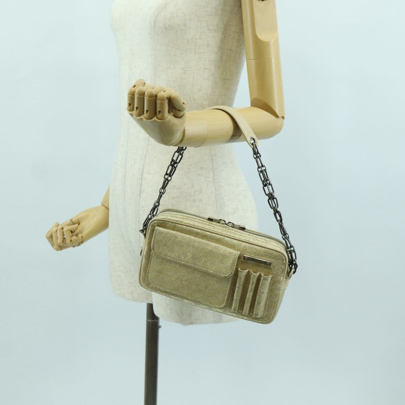 【日本直送】路易威登 Monogram Shine 鏈條 McKenna 手袋 銀色 M92362 LV 正品 LNZ672V-26