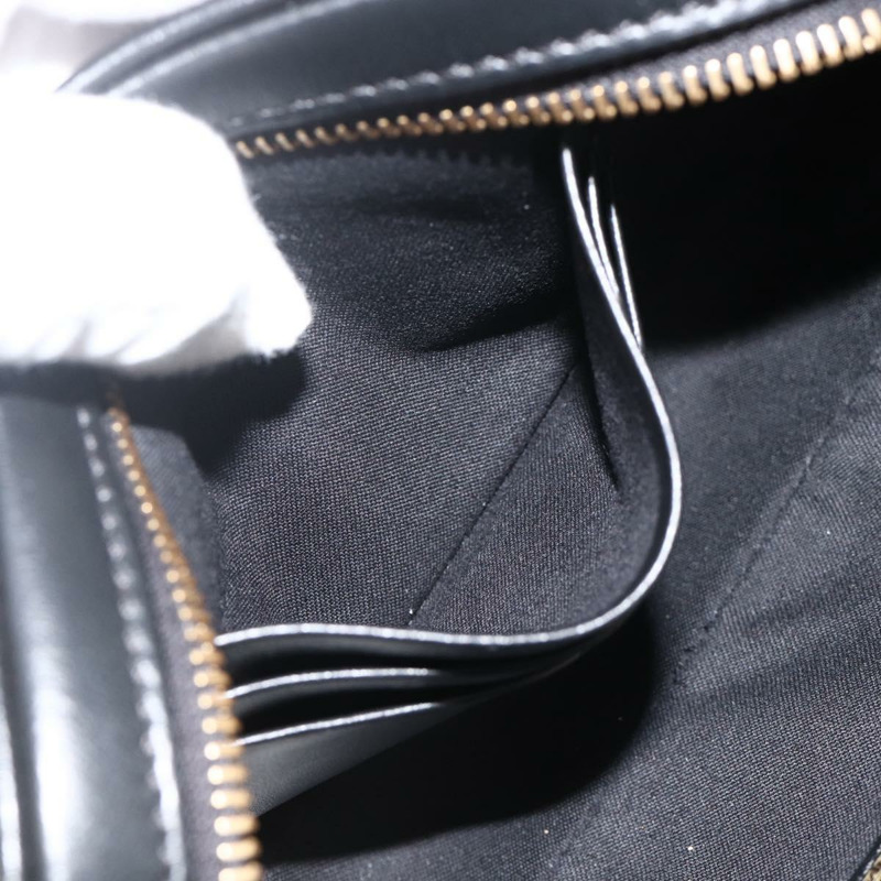 【日本直送】FENDI Versace 聯名背包，黑色金色皮革，正品 ka3101V-20