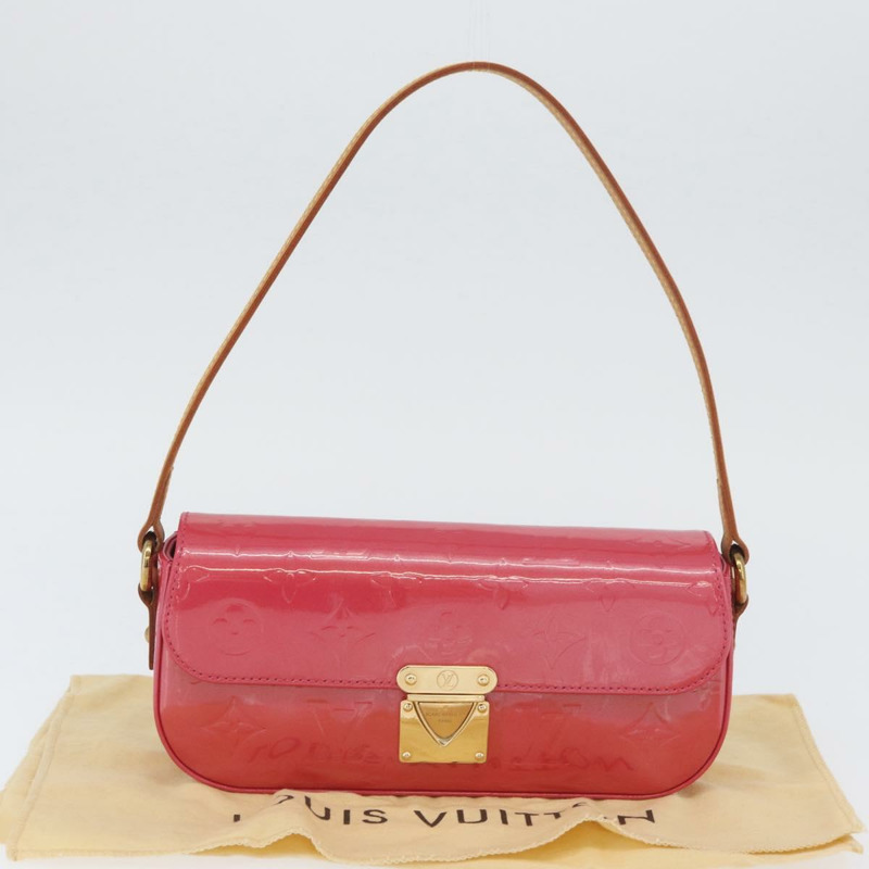 【日本直送】路易威登 Monogram Vernis Malibu Street Bag Fran Boise M9150F 正品 BSZ664V-11