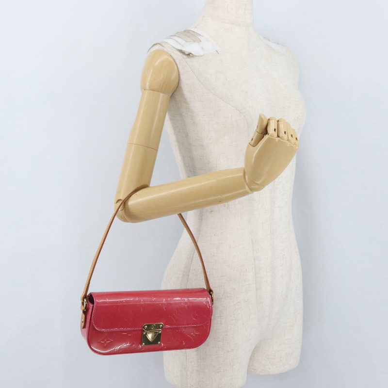 【日本直送】路易威登 Monogram Vernis Malibu Street Bag Fran Boise M9150F 正品 BSZ664V-22