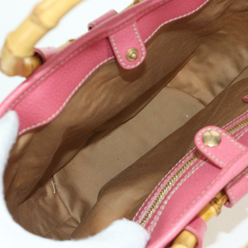 【日本直送】Miu Miu 粉紅金色拉菲草手提包 正品 AMZ060V-10