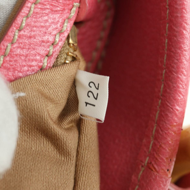 【日本直送】Miu Miu 粉紅金色拉菲草手提包 正品 AMZ060V-11