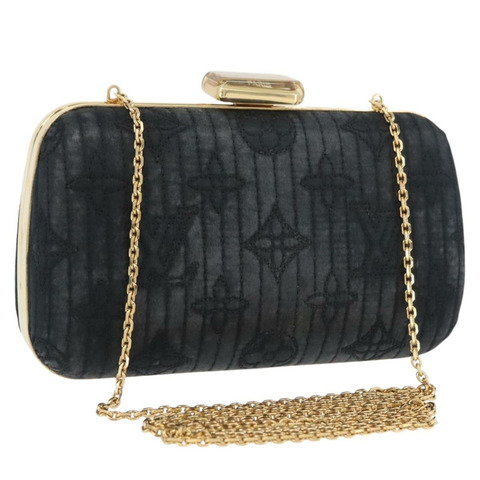 路易威登 Monogram Motard Minodiere 手拿包 黑色 M95750 LV 正品 ARZ800A