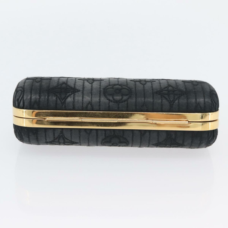 【日本直送】路易威登 Monogram Motard Minodiere 手拿包 黑色 M95750 LV 正品 ARZ800A-4