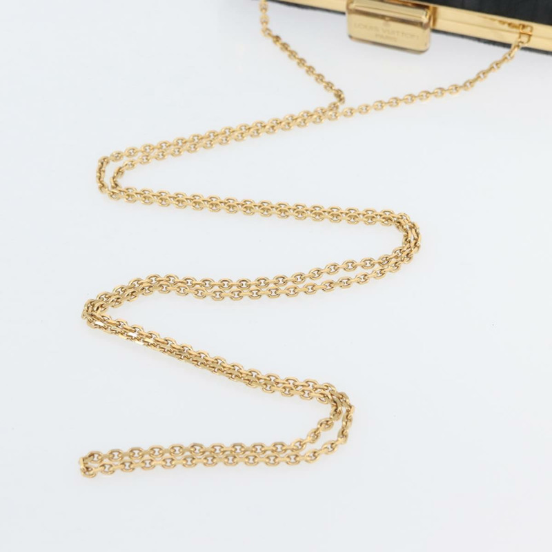 【日本直送】路易威登 Monogram Motard Minodiere 手拿包 黑色 M95750 LV 正品 ARZ800A-6