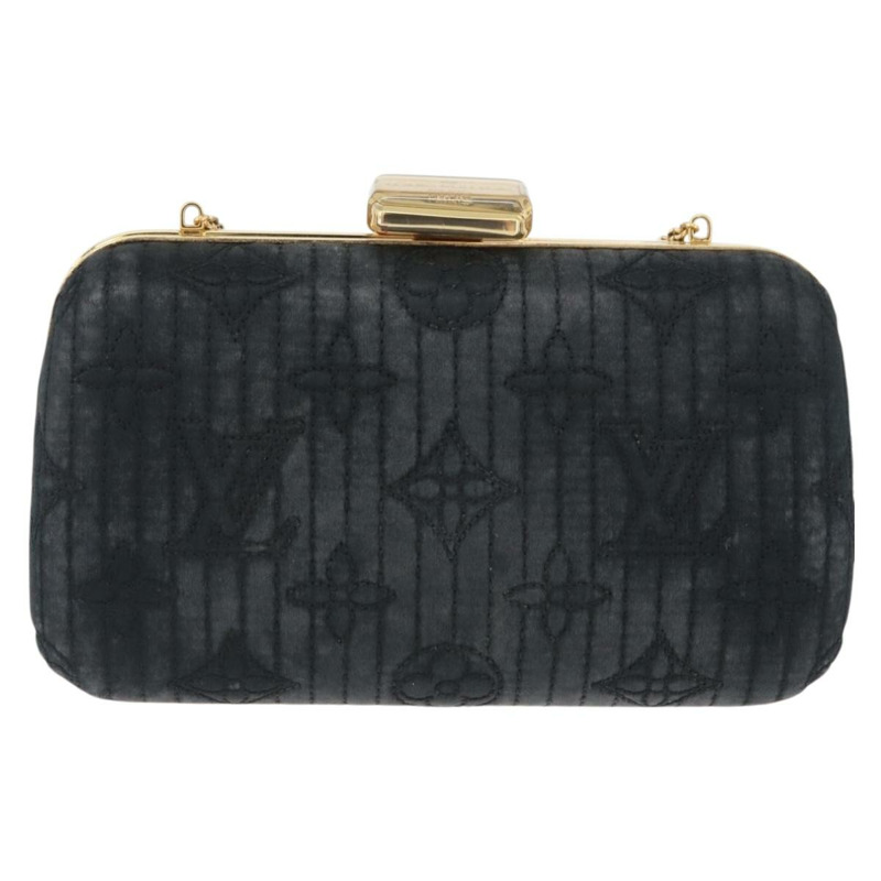 【日本直送】路易威登 Monogram Motard Minodiere 手拿包 黑色 M95750 LV 正品 ARZ800A-12