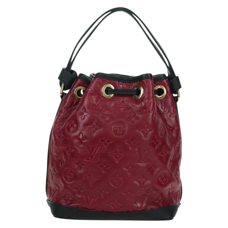 【日本直送】路易威登 Monogram Noe Hiver 手提包 紅色 WS7365 LV 正品 AMZ134SM-2