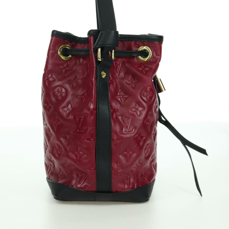 【日本直送】路易威登 Monogram Noe Hiver 手提包 紅色 WS7365 LV 正品 AMZ134SM-4