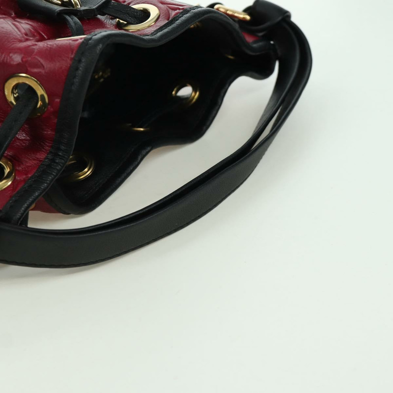 【日本直送】路易威登 Monogram Noe Hiver 手提包 紅色 WS7365 LV 正品 AMZ134SM-6